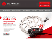 Tablet Screenshot of clarkscyclesystems.com